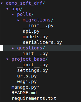 estructura del proyecto